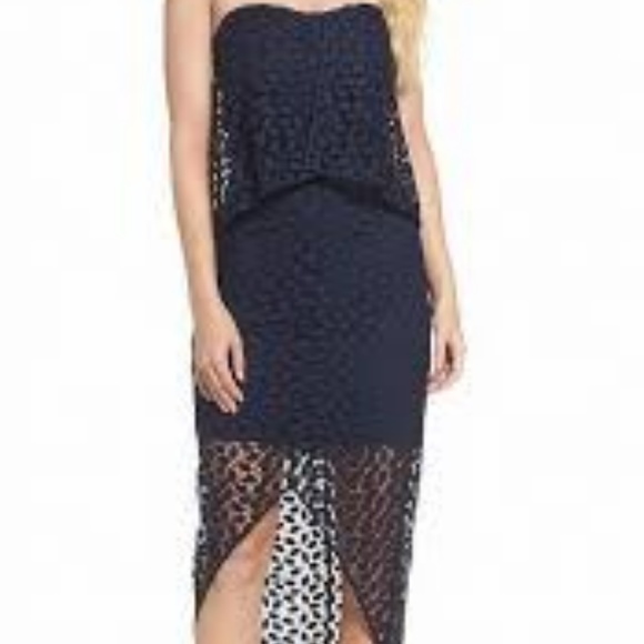 chelsea28 navy dress